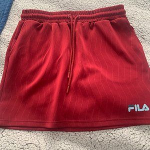 FILA Red Tennis Skirt